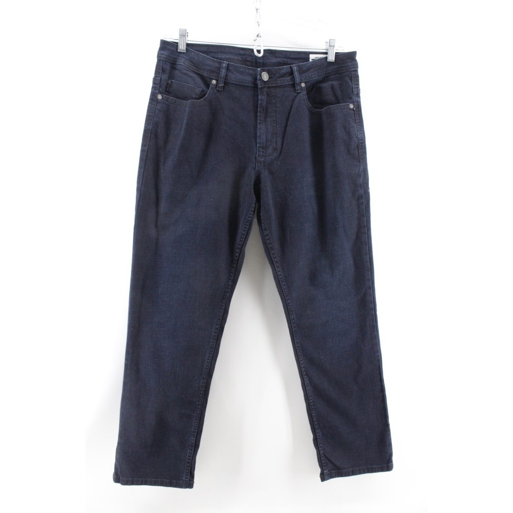 Buffalo David Bitton Men Jackson-X Stretch Jeans 36X30 Dark Blue Stretch Comfort